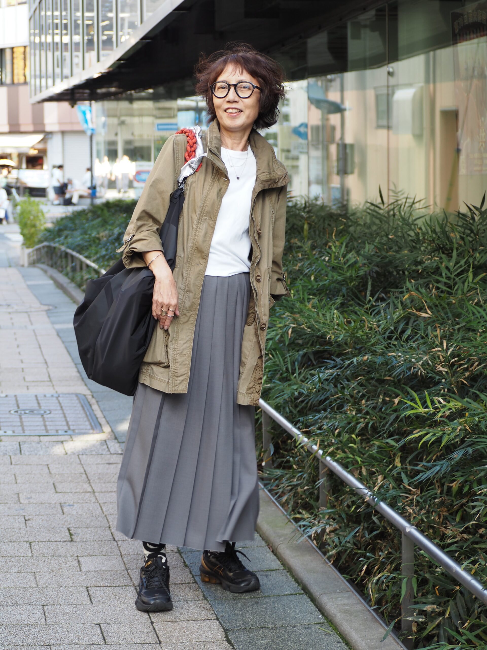 50代のミリタリーコーデ