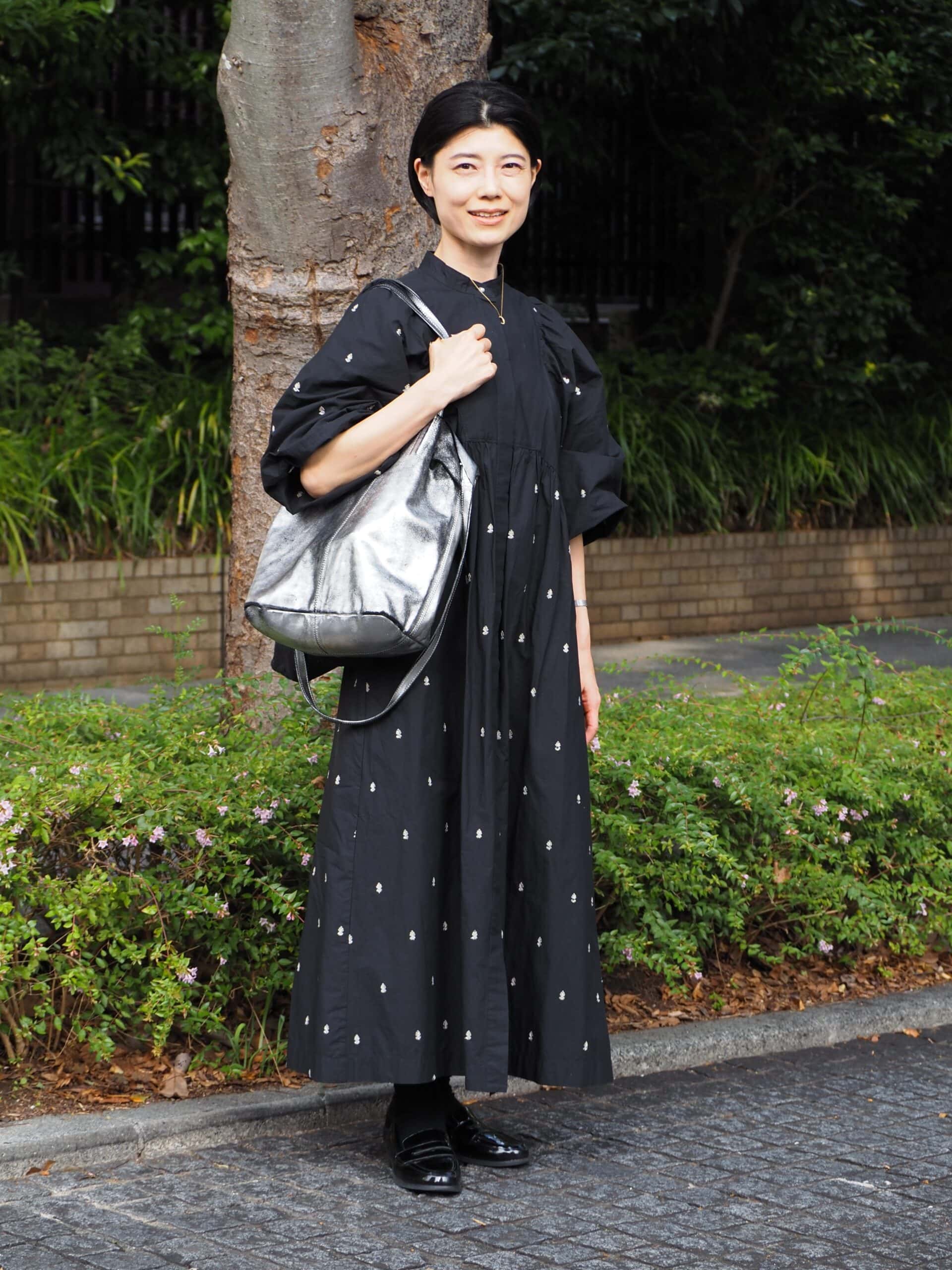 50代のワンピーススタイル