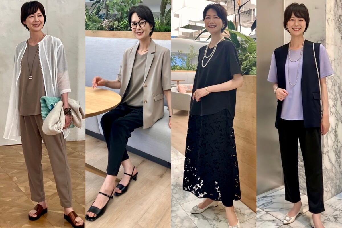 疲労回復ウェア着回し　top