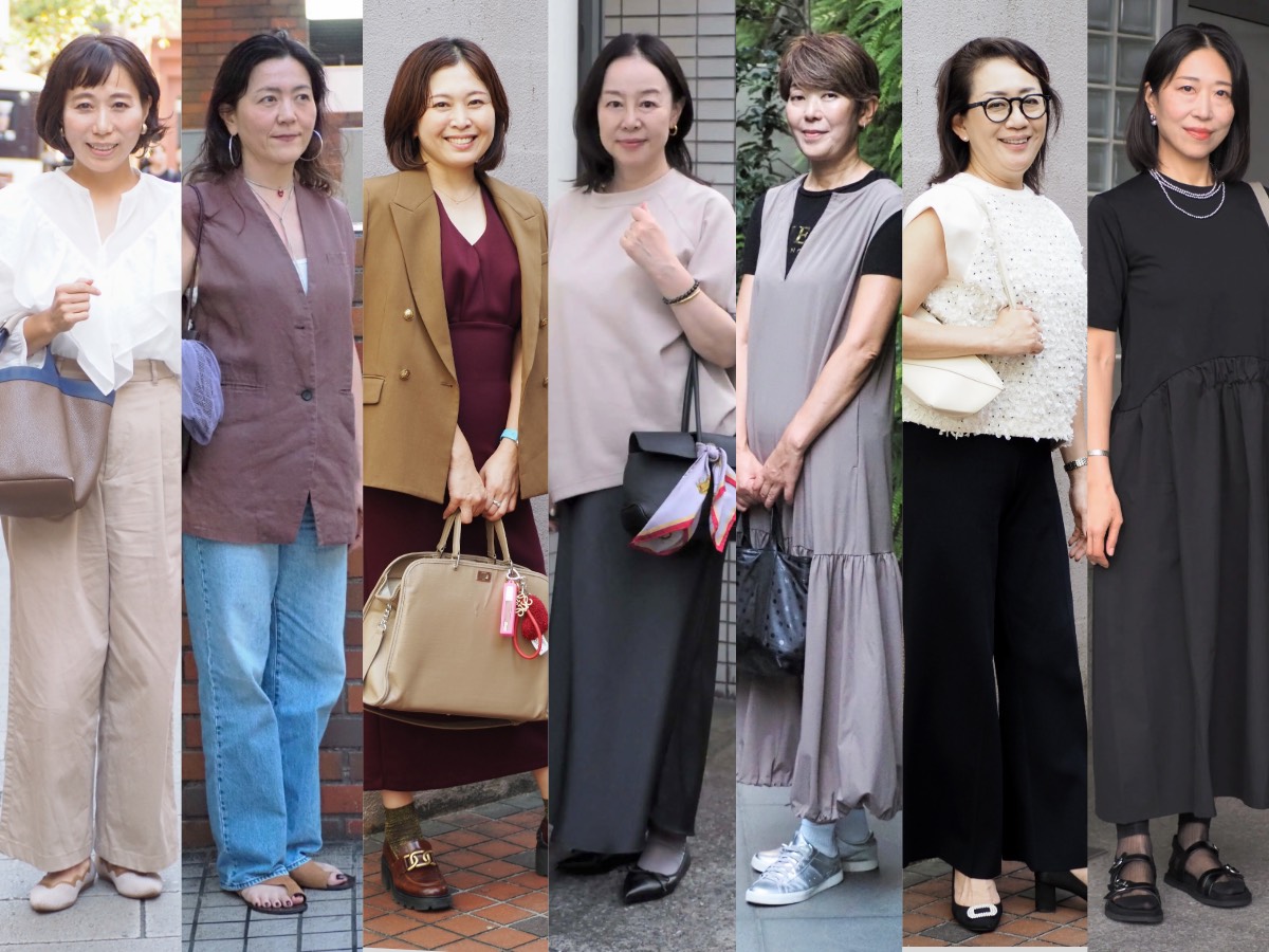 【1週間スナップ】50代、何を着れば素敵に見える？ 今マネしたいきれいめコーデ7選