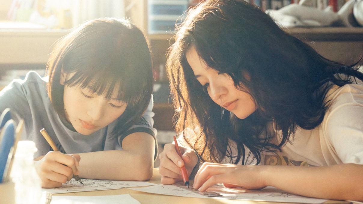 『ルックバック』 監督：是枝裕和 出演：出口夏希、蒔田彩珠、七瀬ふうり、岡田六花 丸の内ピカデリーほか全国ロードショー