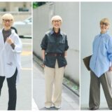 【50代のシャツコーデ】前だけインは古い？50代をスタイルよく見せる秋のシャツコーデ～冨永彩心さんが指南！ 毎日の装いがちょっと垢ぬけるコツ vol.11～　