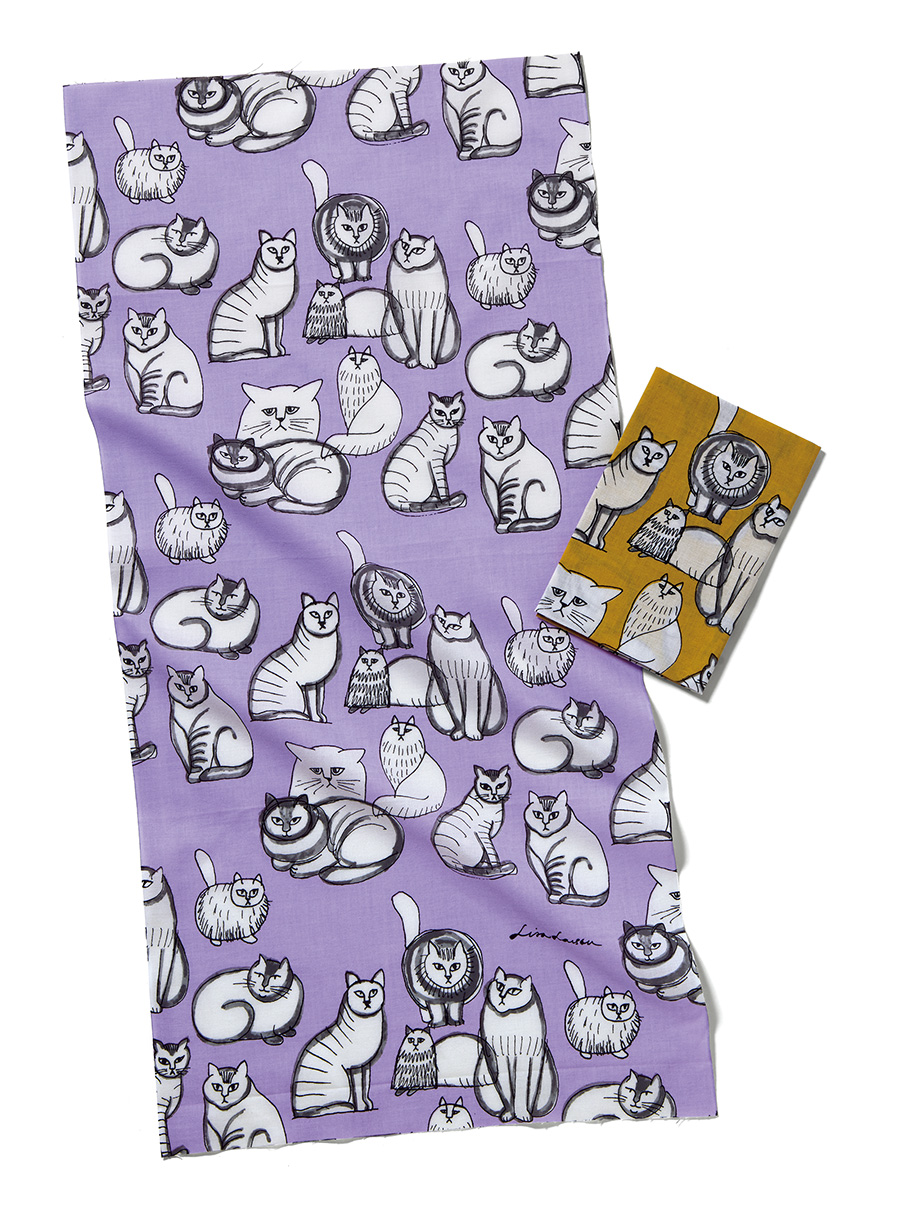 コットン100％。［縦75×横35.5㎝］各￥2,200