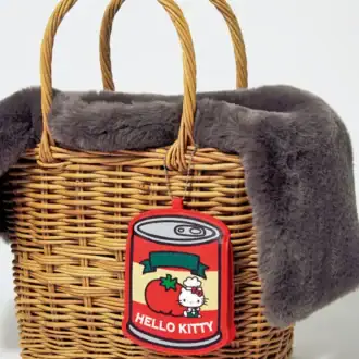 チャームのように手持ちのバッグに付けて持ち歩けば、荷物が増えたときのサブバッグやエコバッグに。