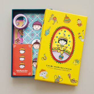 大人のおしゃれ手帖12月号【通常号】付録 『ちびまる子ちゃん』原作40周年記念 文具セット 化粧箱に入ったスペシャルセット!