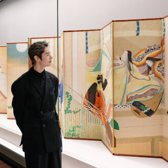 京都国立博物館／特別展「源氏物語 王朝のかがやき」02 音声ガイドナビゲーター、俳優・塩野瑛久さん（2）