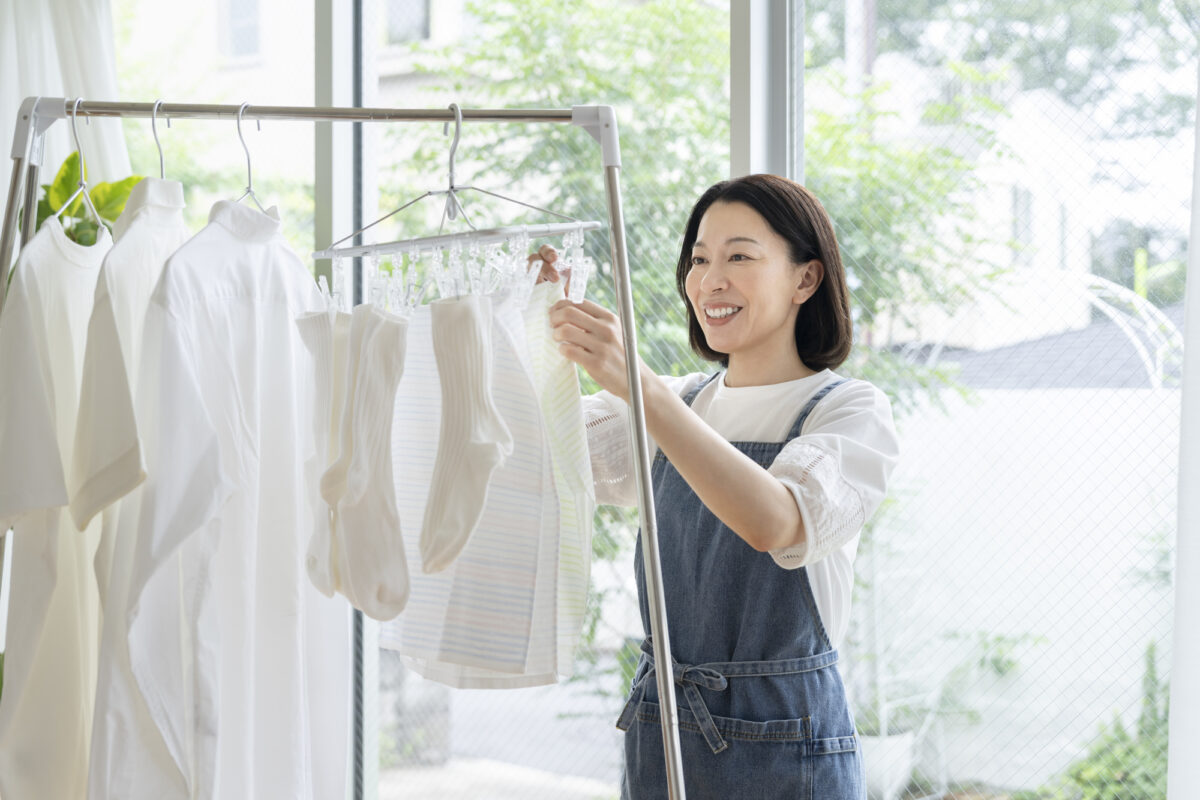 夏服のしまい方