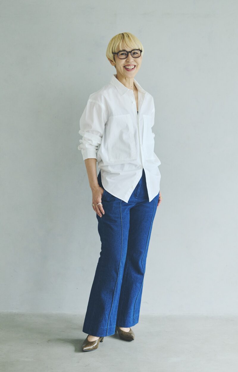 前だけインはもう古い⁉ 後ろだけインでシルエットがすっきり